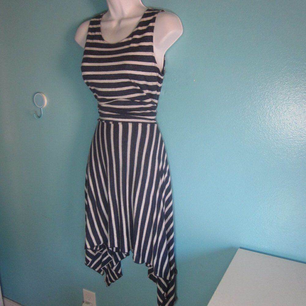 Majestic Filatures Womens Size XS French Linen Midi Maxi Sleeveless Summer Dress